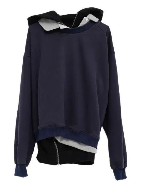 August Barron layered hoodie