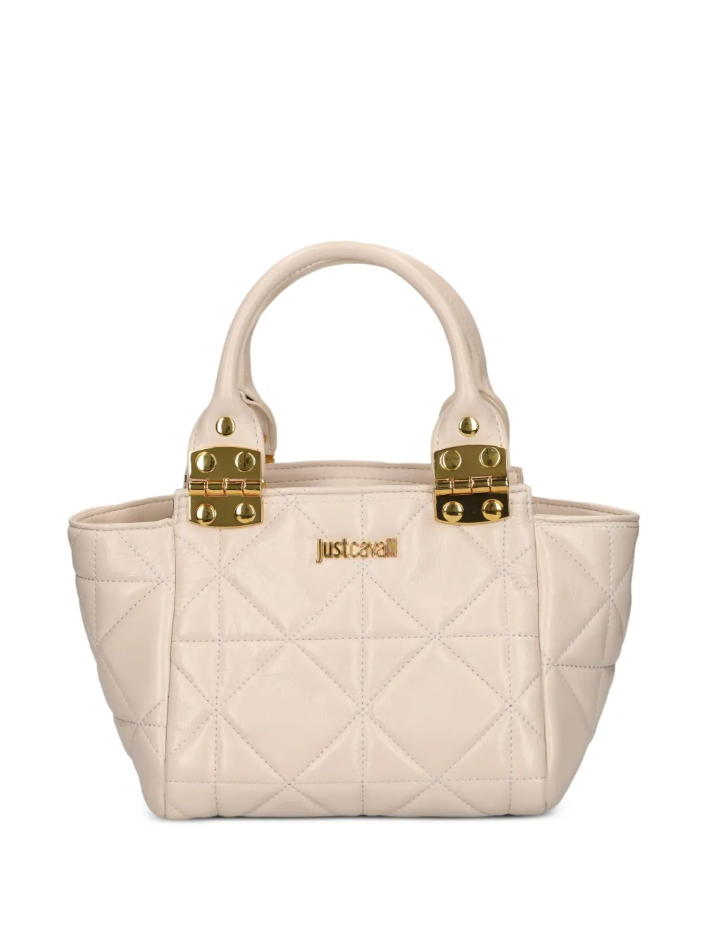 Just Cavalli キルティング ハンドバッグ - ニュートラル Just Cavalli キルティング ハンドバッグ - ニュートラル