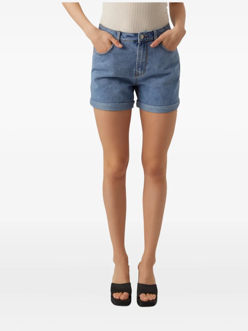 VERO MODA Shorts Zuri - Blu
