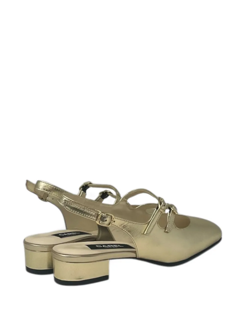 Carel Paris Peche slingback pumps Goud