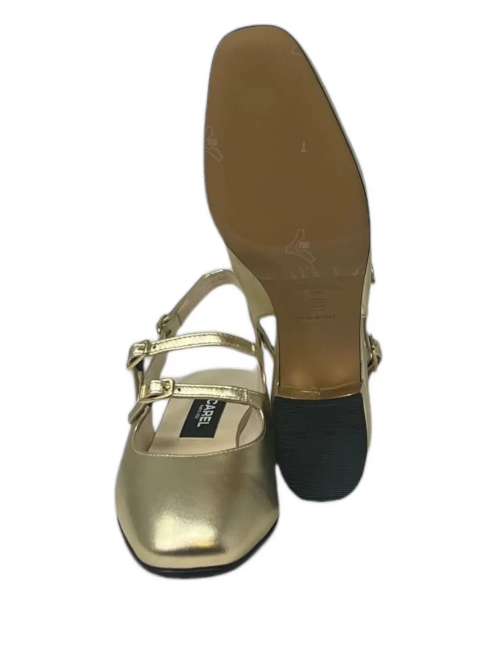 Carel Paris Peche slingback pumps Goud