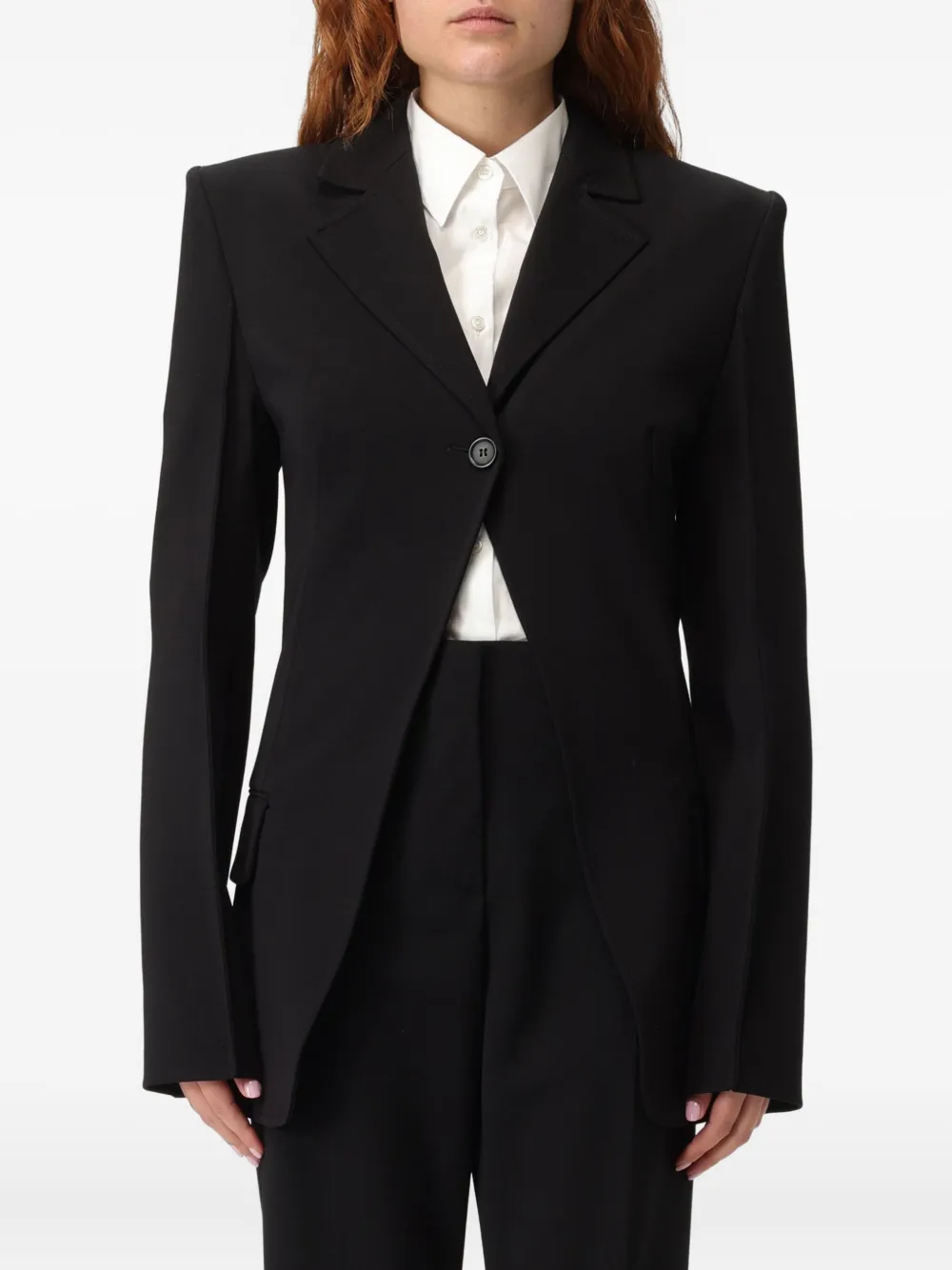 Sportmax Abilitata single-breasted blazer | Black | Image 1