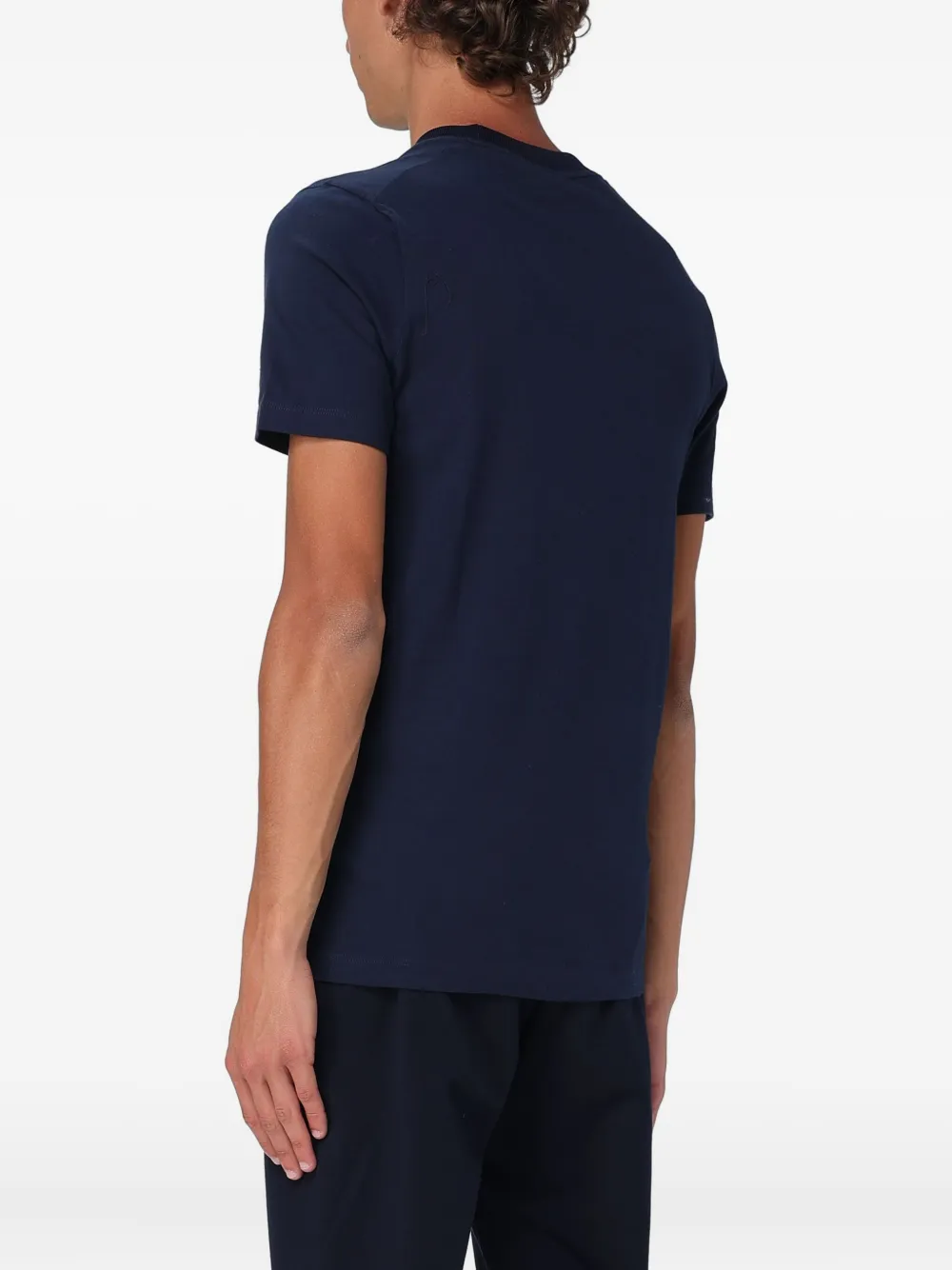 Paul & Shark logo-detail cotton T-shirt - Blauw