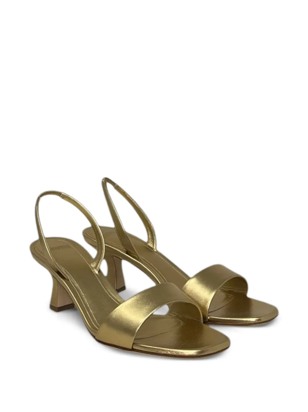 3juin Cameron 55mm slingback sandalen Goud