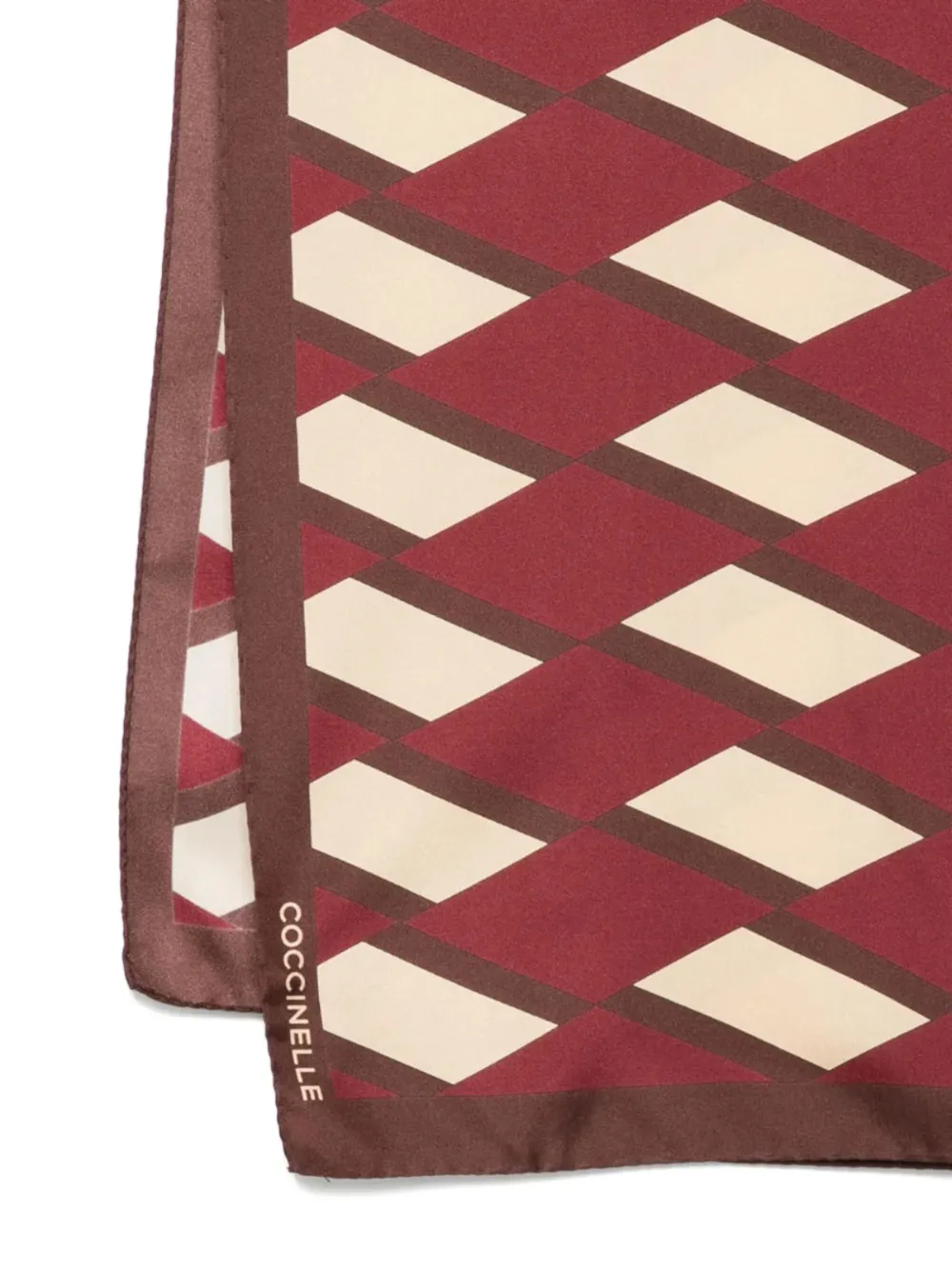 Coccinelle Zijden sjaal Rood