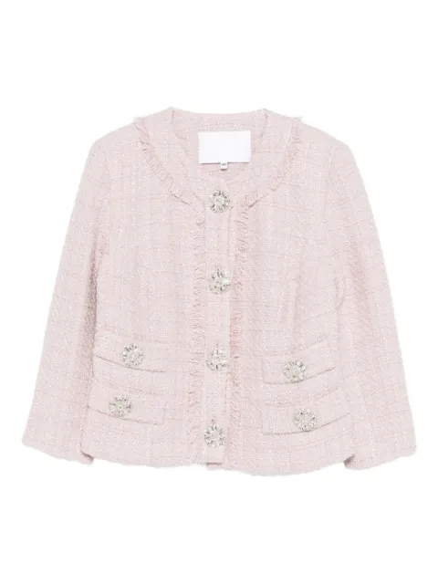 Costarellos Macie cropped tweed jacket