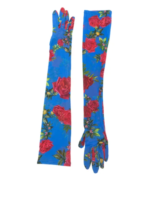 Magda Butrym floral-print gloves