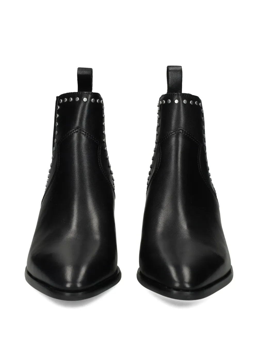 Ash Funk studded leather boots Zwart