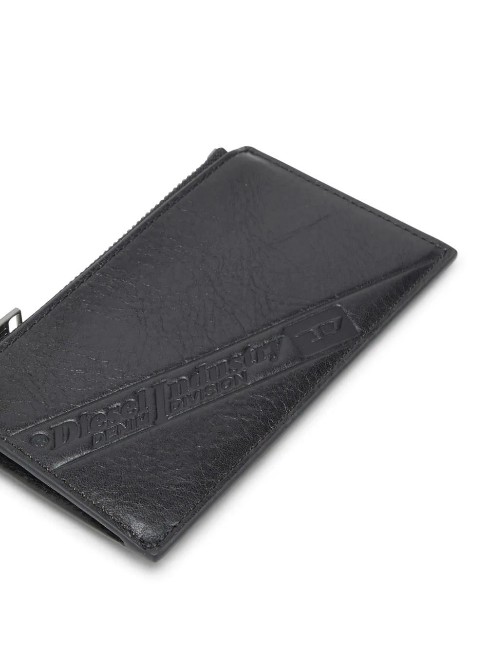 Diesel Zip-fastening Cardholder In Black