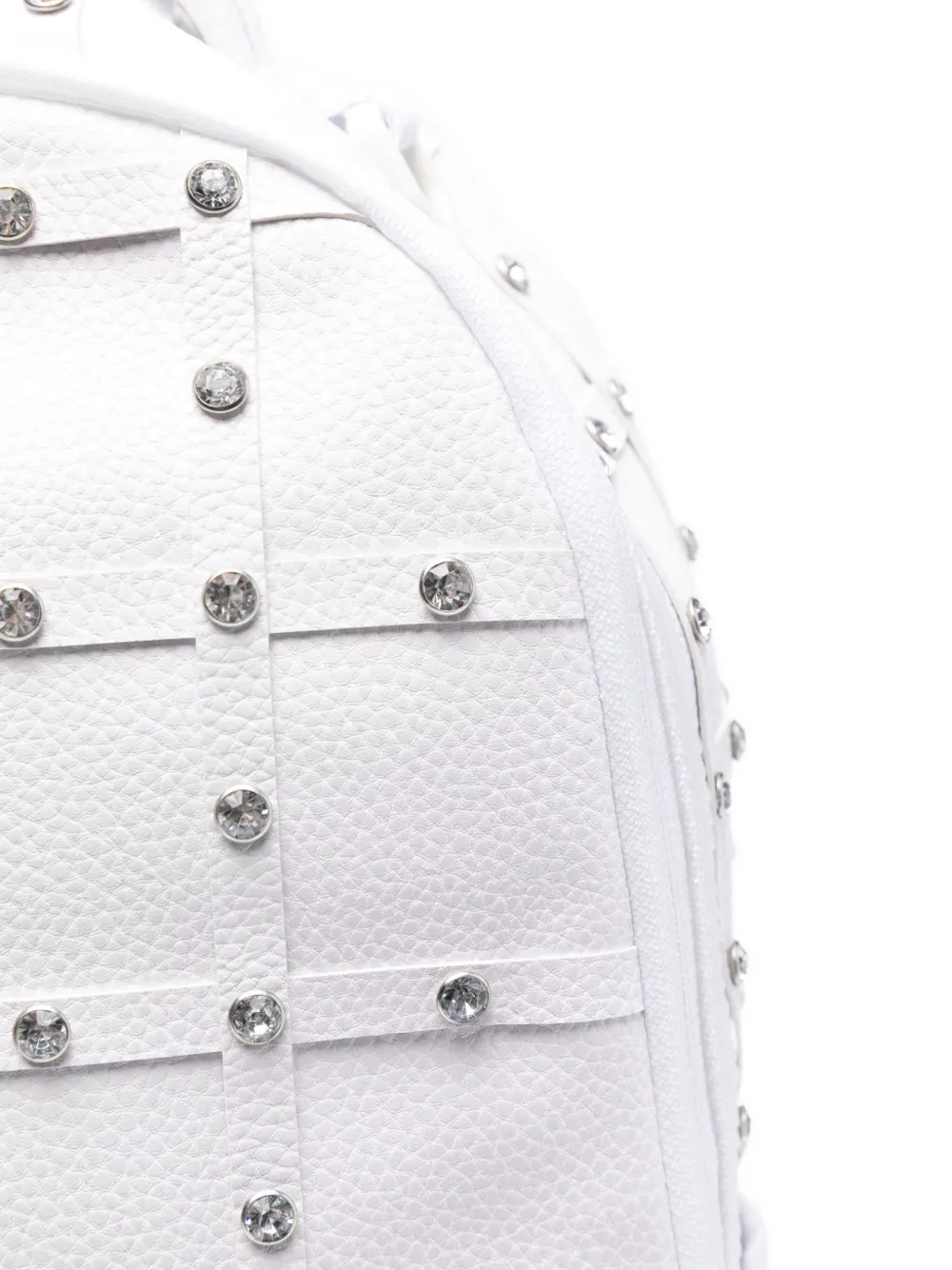 Sprayground Precious Check Dlxsv Backpack In White