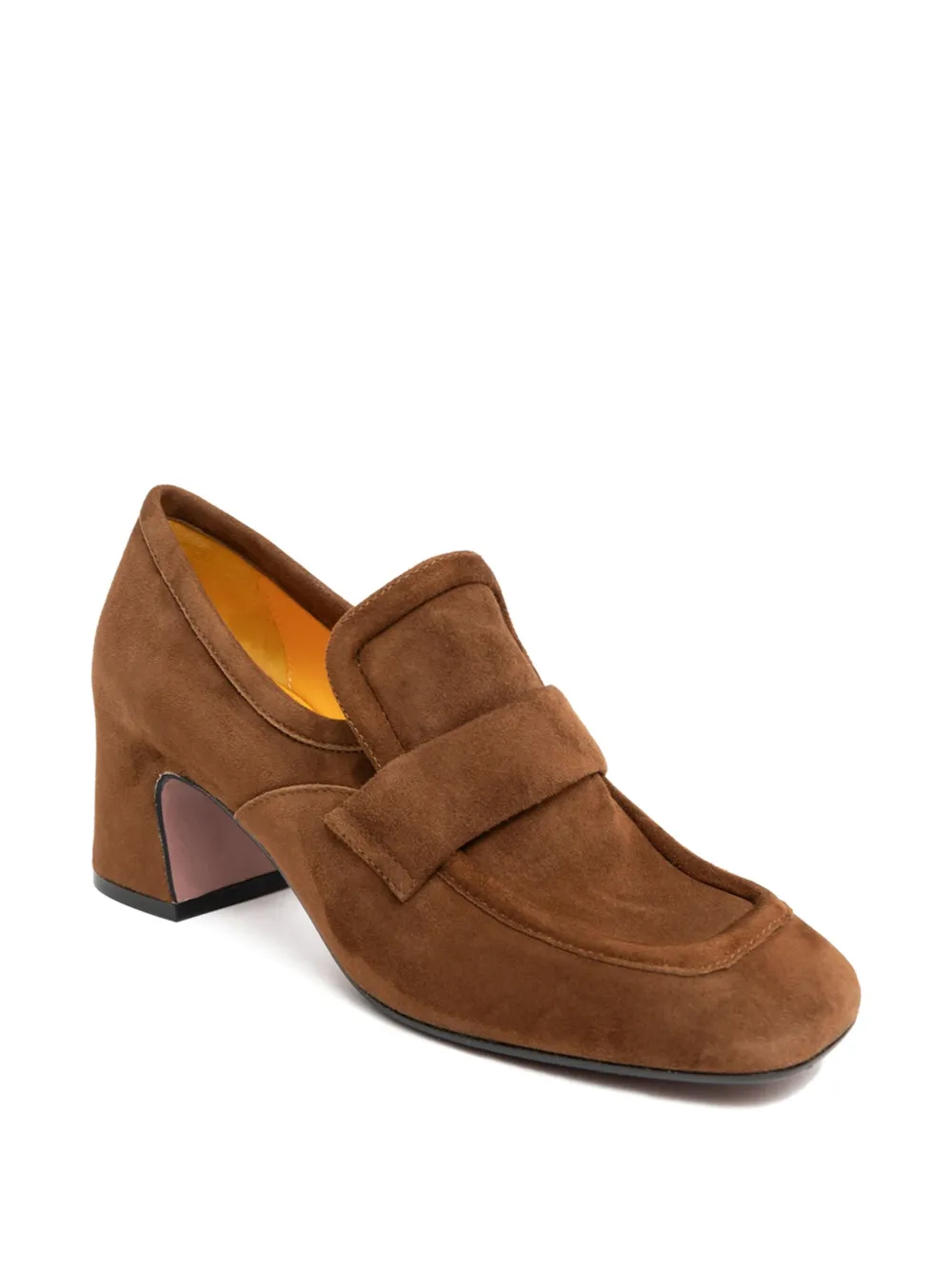 mara bini 60mm strap-detail loafers | Image 2