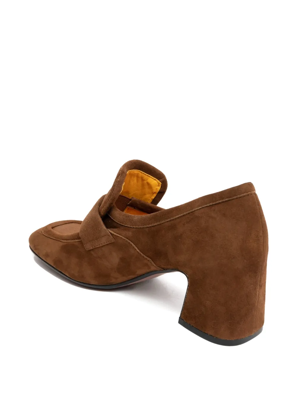 Mara Bini 60mm Strap-detail Loafers In Brown