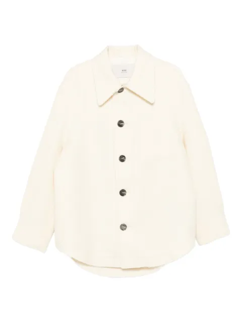AMI Paris veste à col pointu