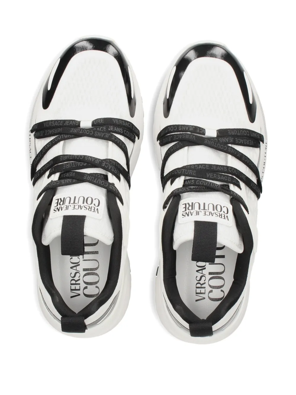 Versace Jeans Couture Logo Dynamic sneakers Zwart