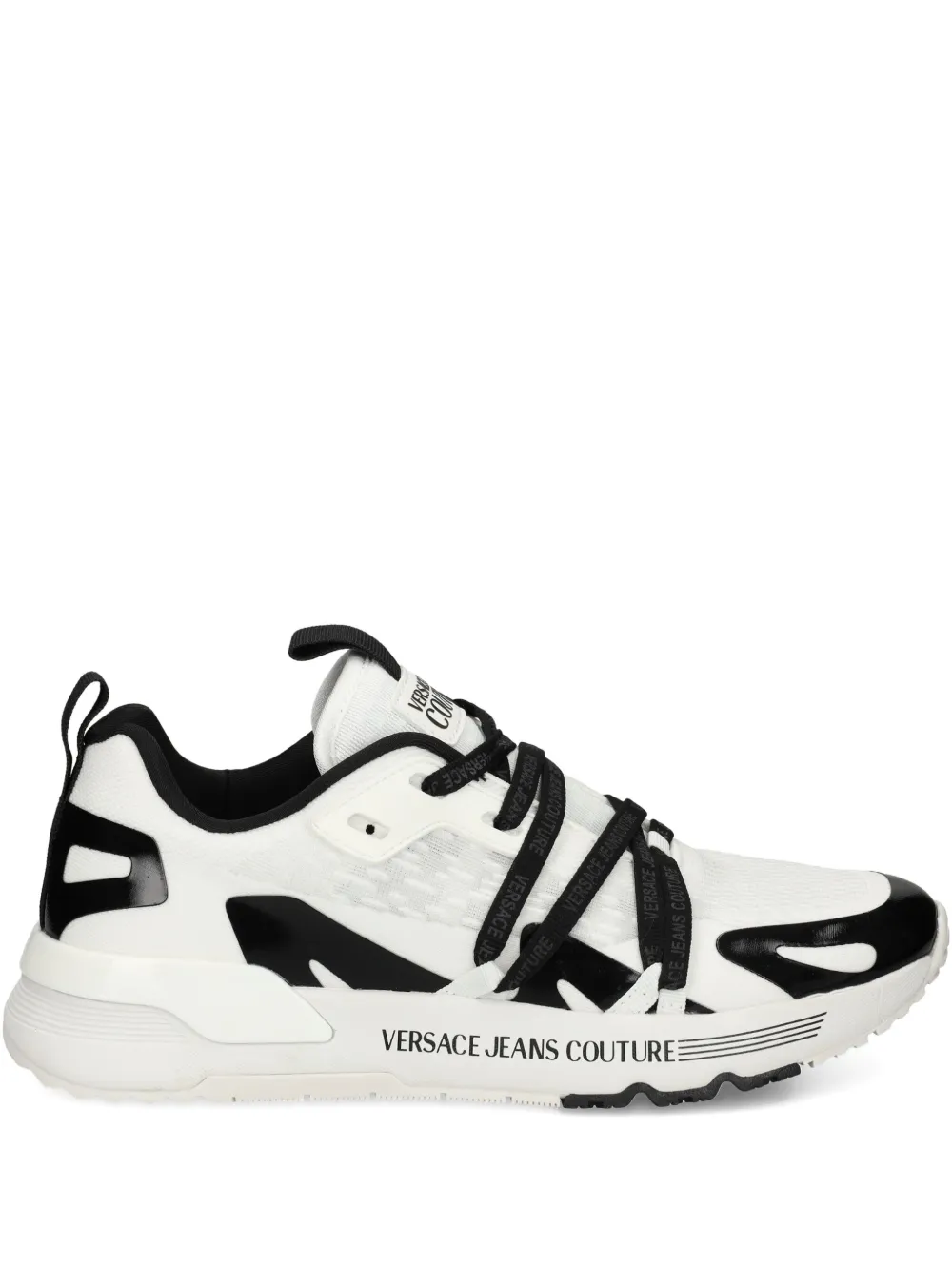 Versace Jeans Couture Logo Dynamic sneakers Zwart