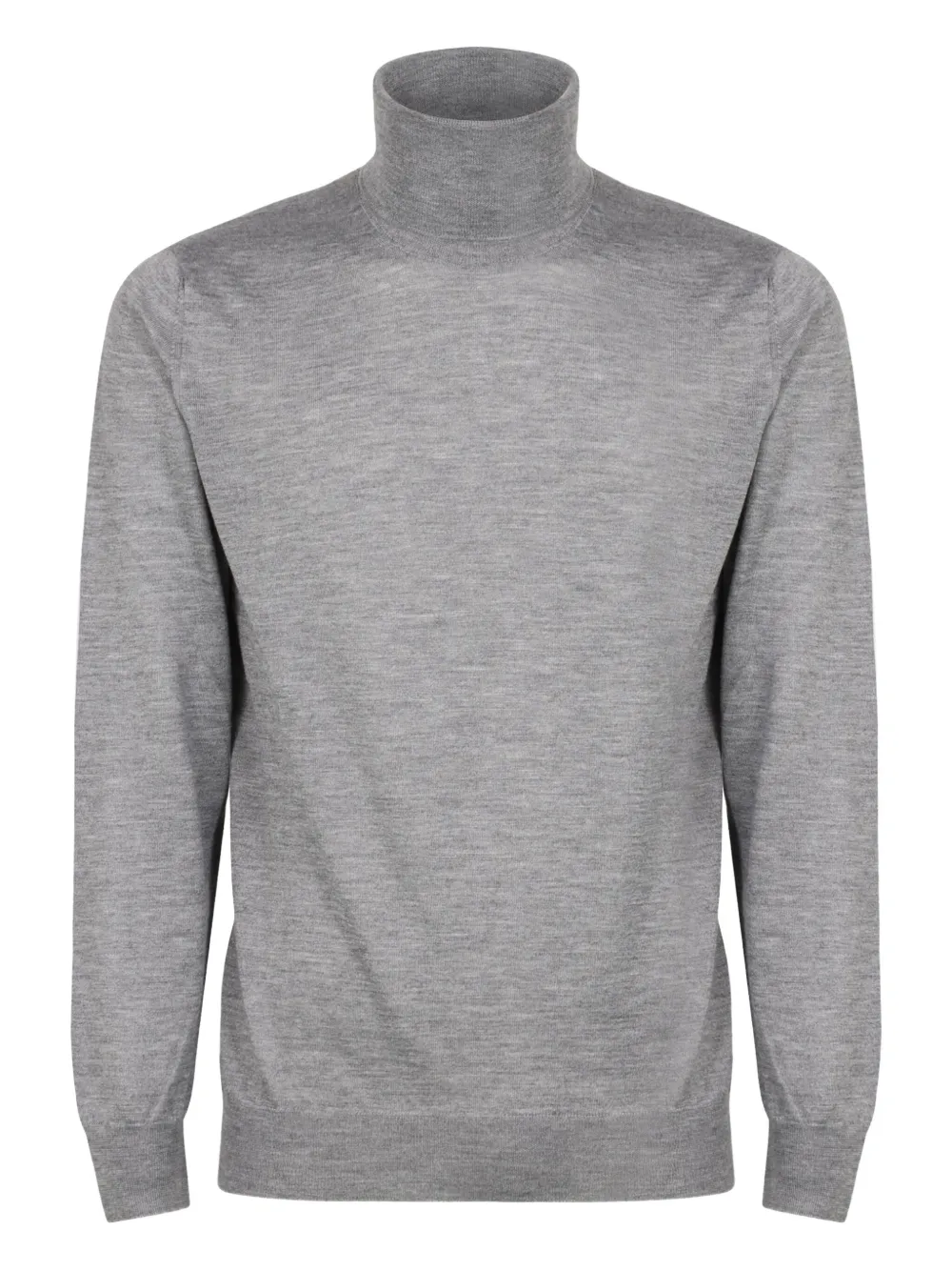 Slowear Turtleneck Long-sleeve Sweater In Gray