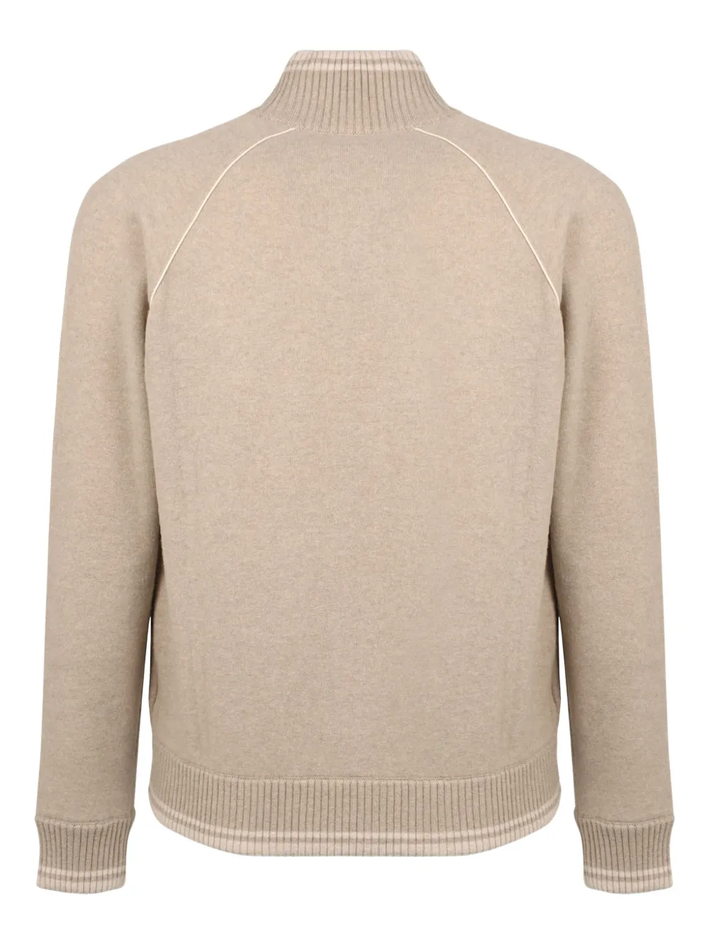 slowear zip high-neck cardigan | Cardigans | Image 2