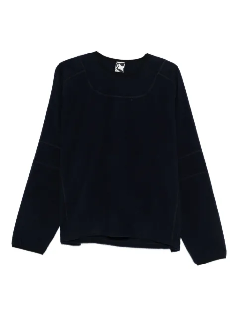 GR10K panelled sweatshirt