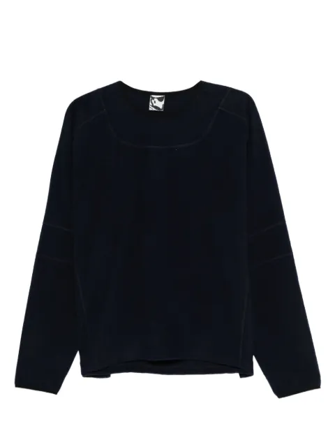 GR10K panelled sweatshirt