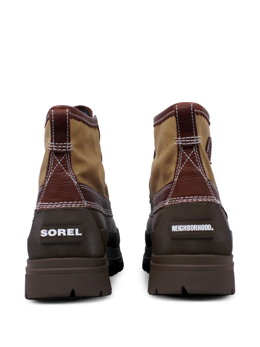 Neighborhood Wandellaarzen met vlakken Bruin