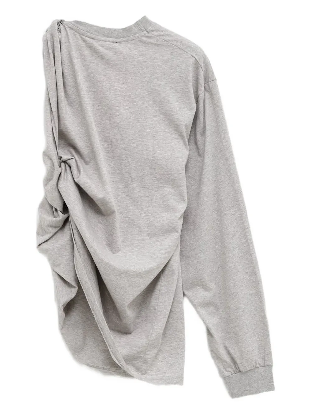Pepa Salazar Asymmetric T-shirt In Gray