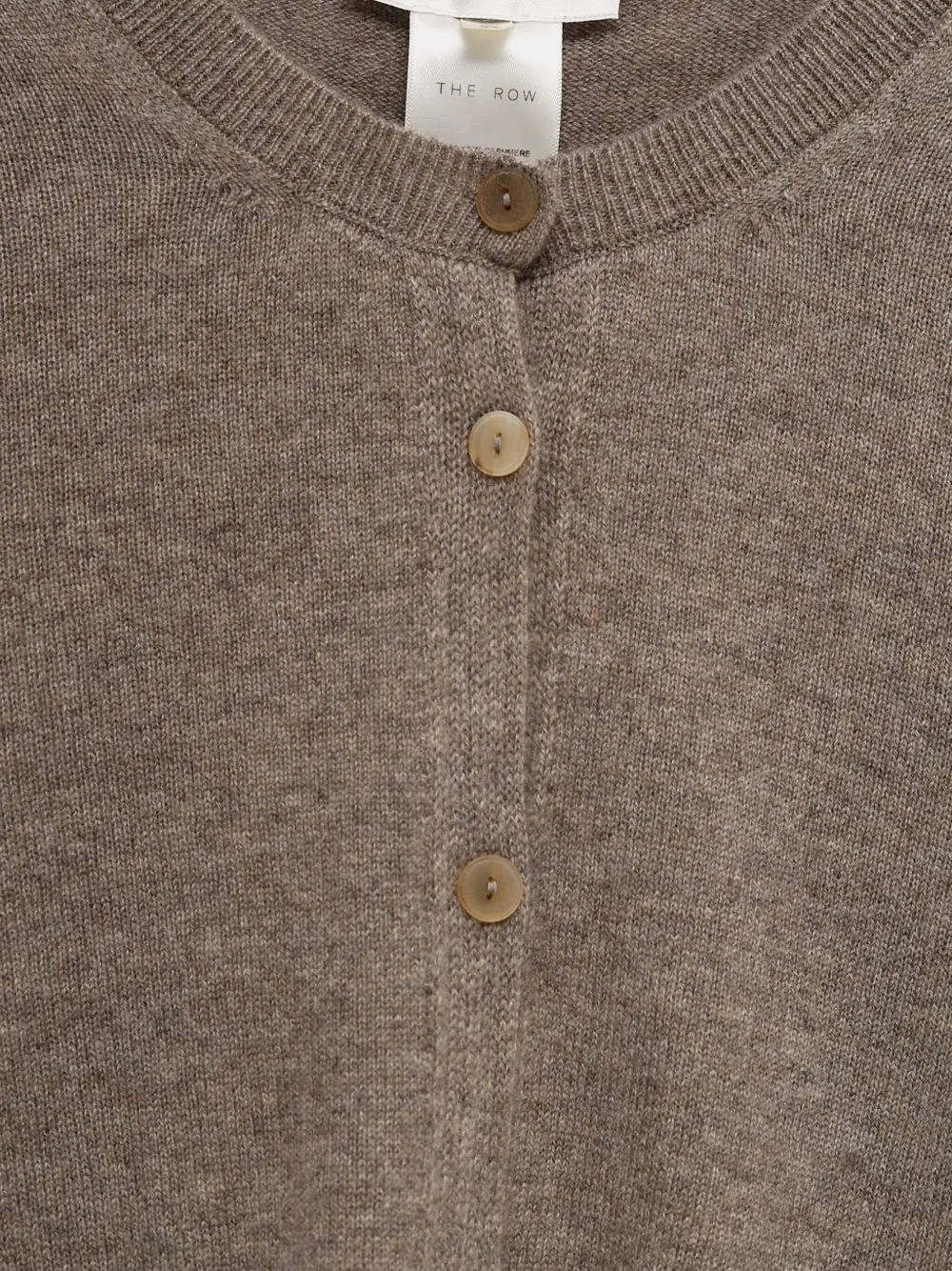 The Row Buttoned Cardigan In Gray