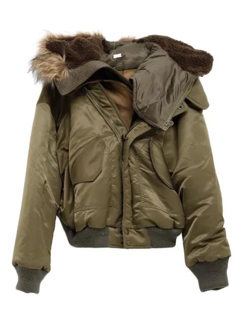 August Barron fur hooded jacket