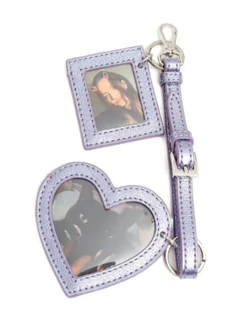 PEPA SALAZAR heart-frame charm