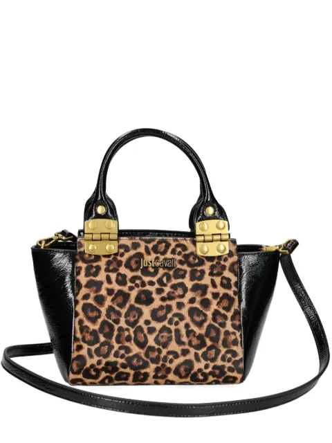 Just Cavalli leopard-print tote bag