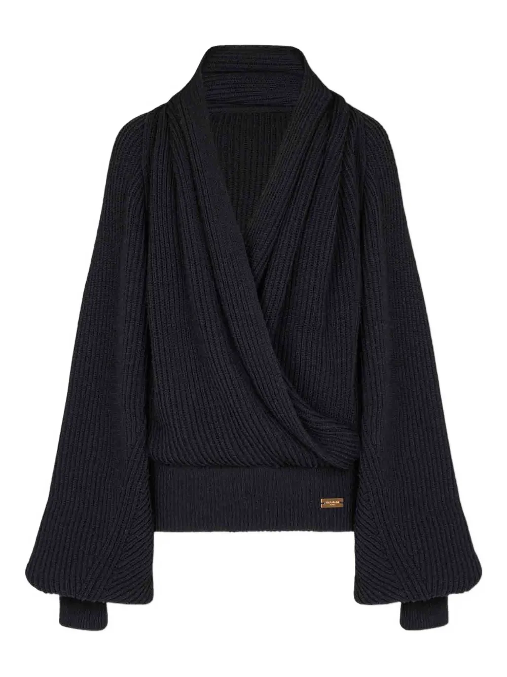 Balmain wool top | Black | Image 1