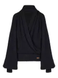 Balmain wool top - Black