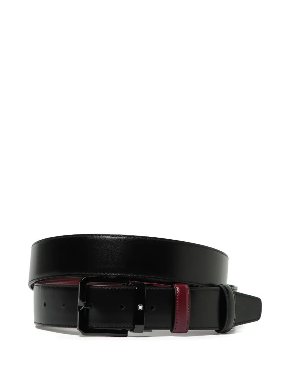 Montblanc reversible leather belt - Rood