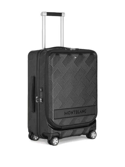 Montblanc pocket textured cabin trolley