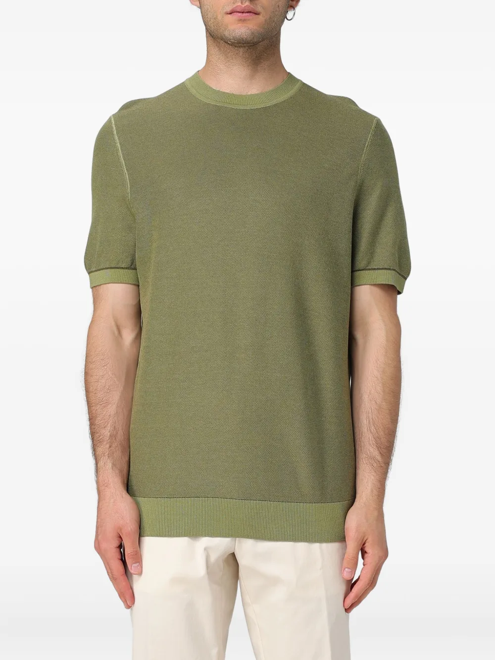 BOSS playera con cuello redondo | verde | Image 1