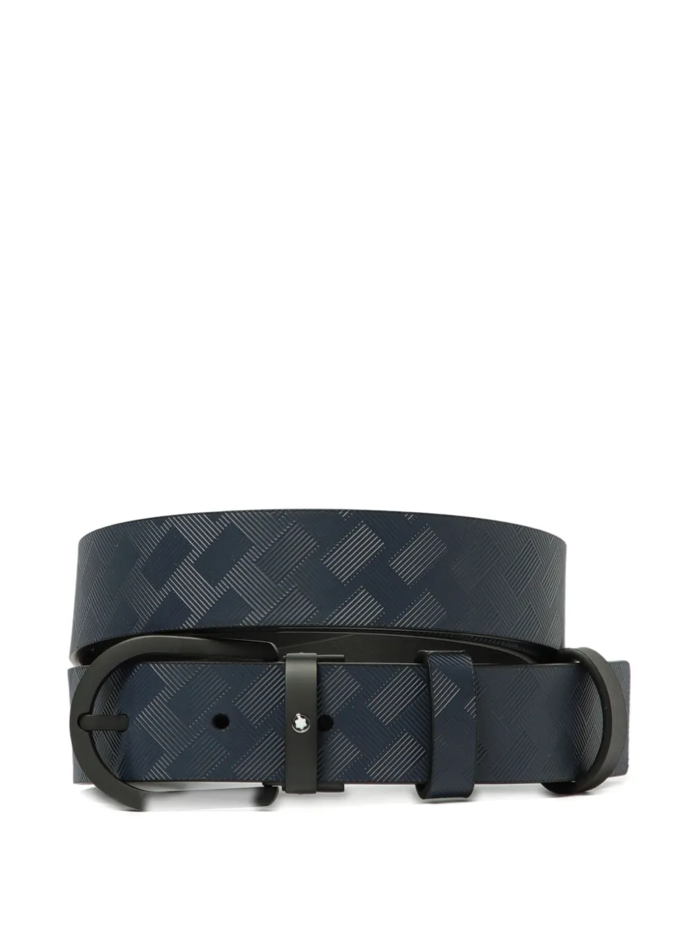 Montblanc buckle reversible belt - Zwart