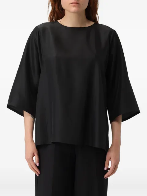 Weekend Max Mara blusa con cuello redondo