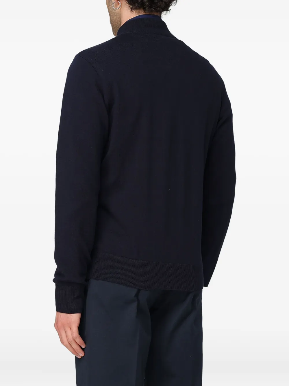 Paul & Shark zip-detail cotton sweater | Knitted Sweaters | Image 2