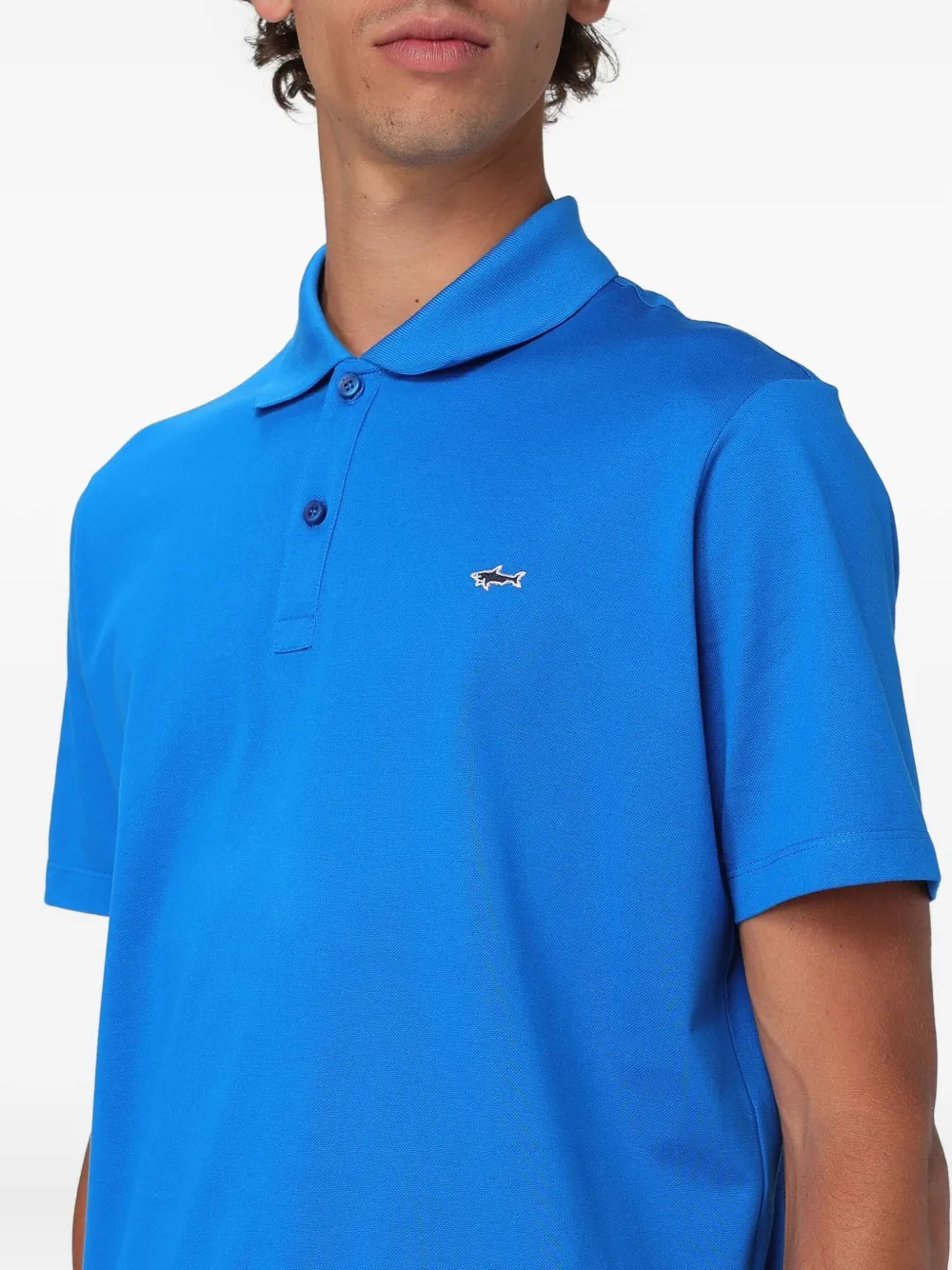 Paul & Shark Katoenen poloshirt Blauw