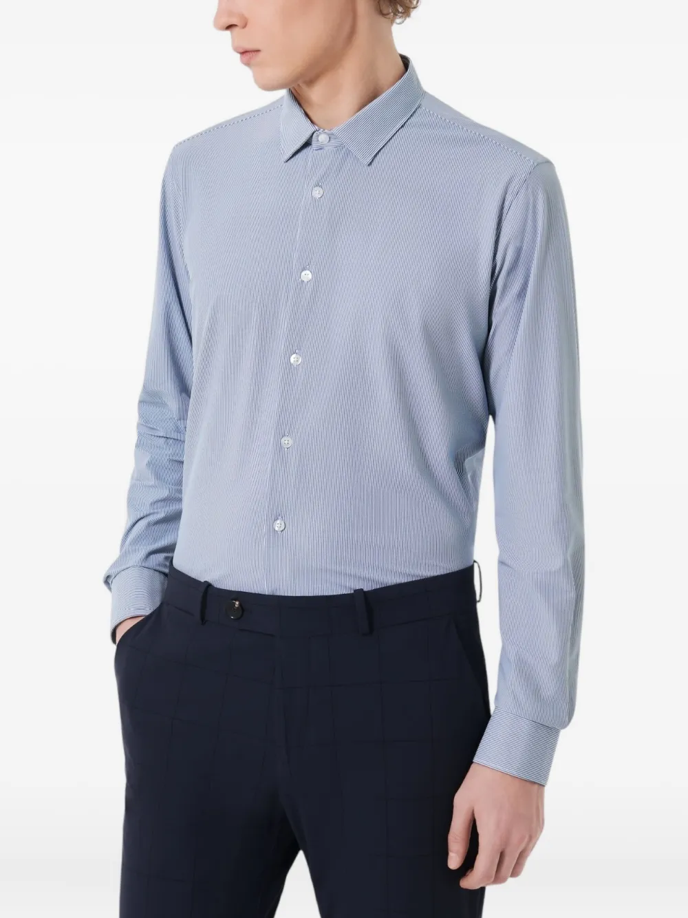 RRD Overhemd met lange mouwen Blauw