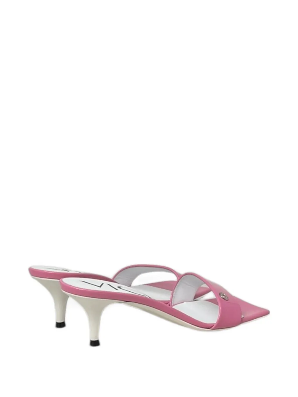  Vicini Square-toe Sandals - Pink 