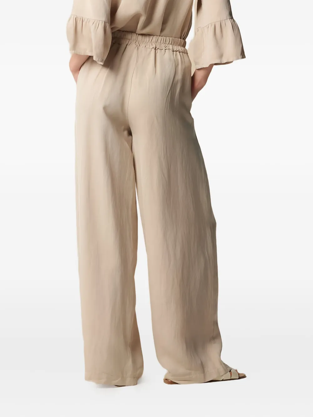 Kocca Jeff Pleated Trousers In Neutral