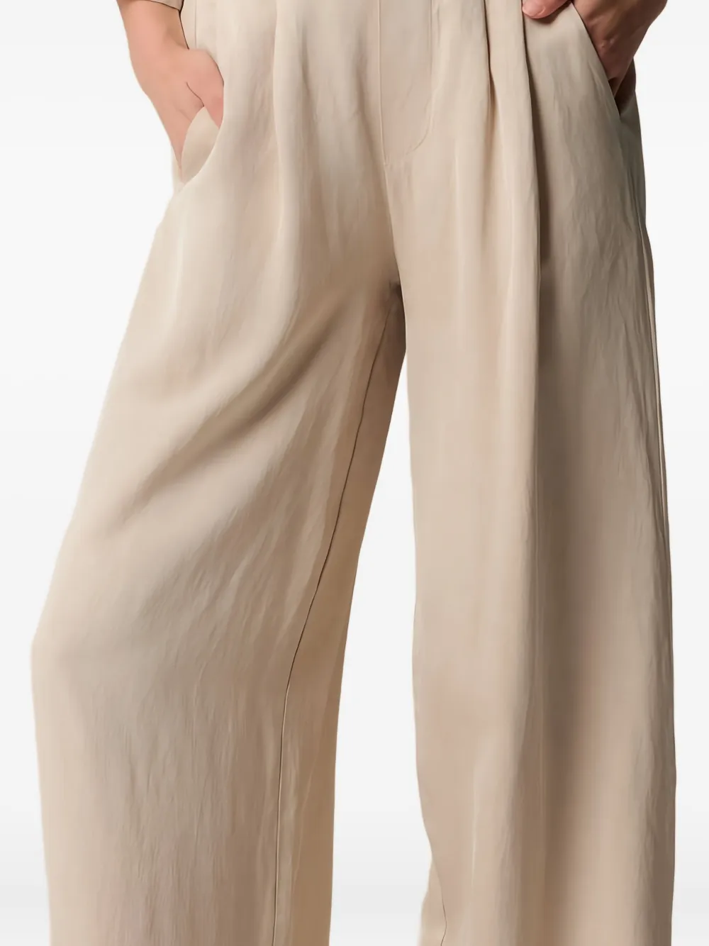 Kocca Jeff Pleated Trousers In Neutral