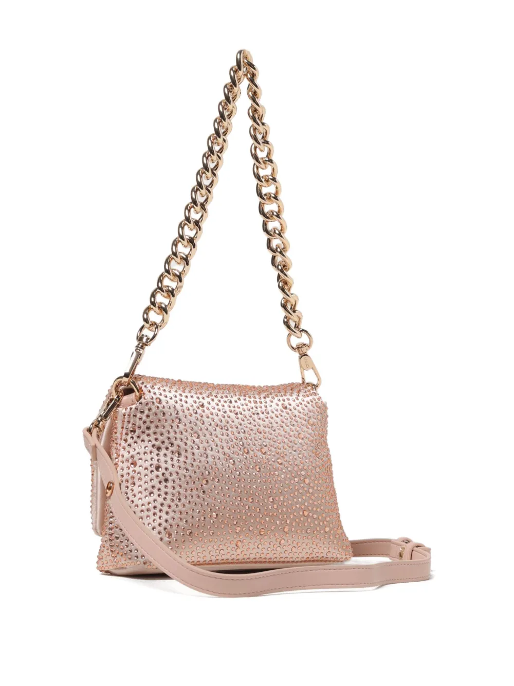 LIU JO Verfraaide schoudertas met ketting - Roze