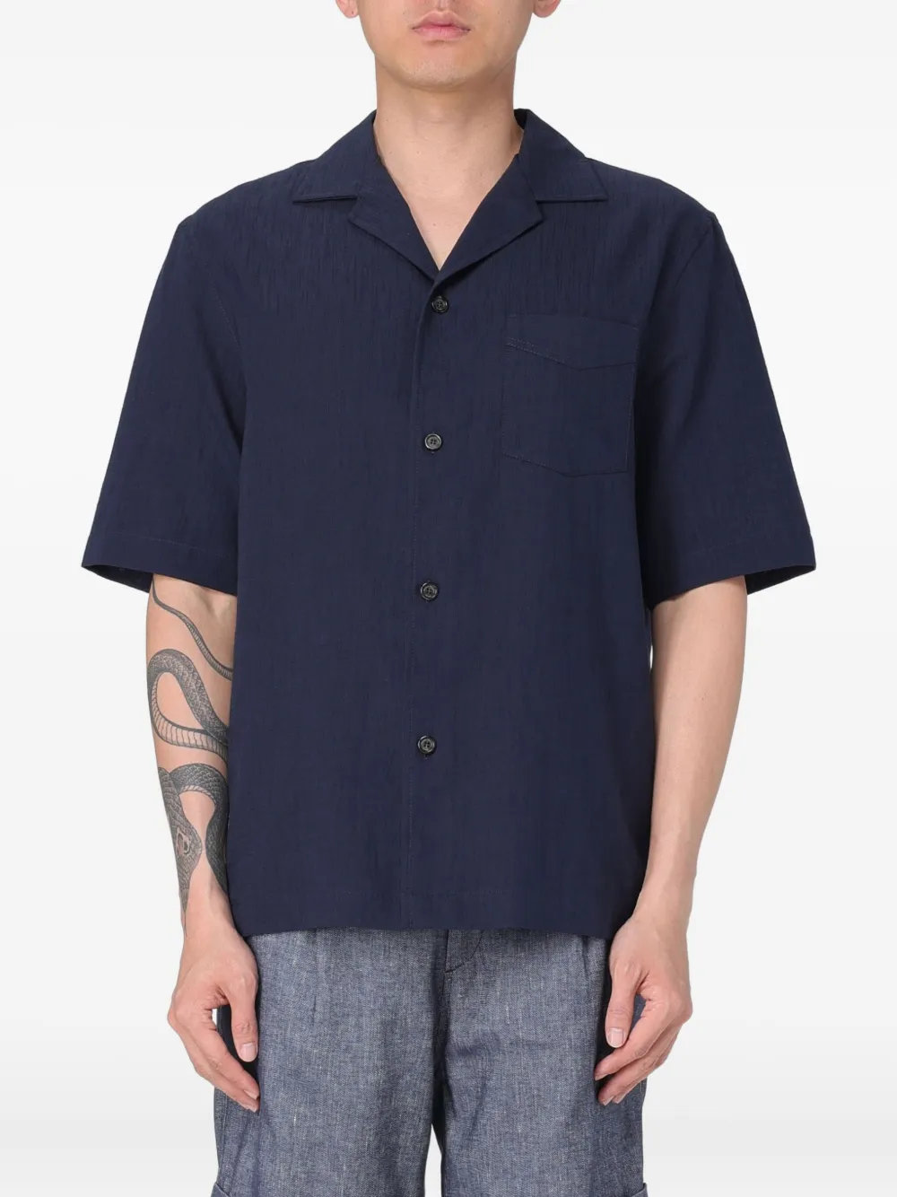Paolo Pecora pocket-button shirt | Blue | Image 1