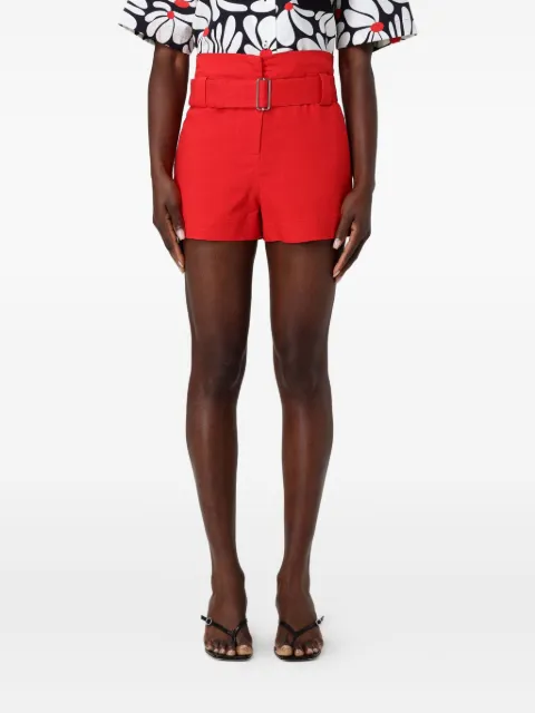 MSGM shorts de vestir con cinturón