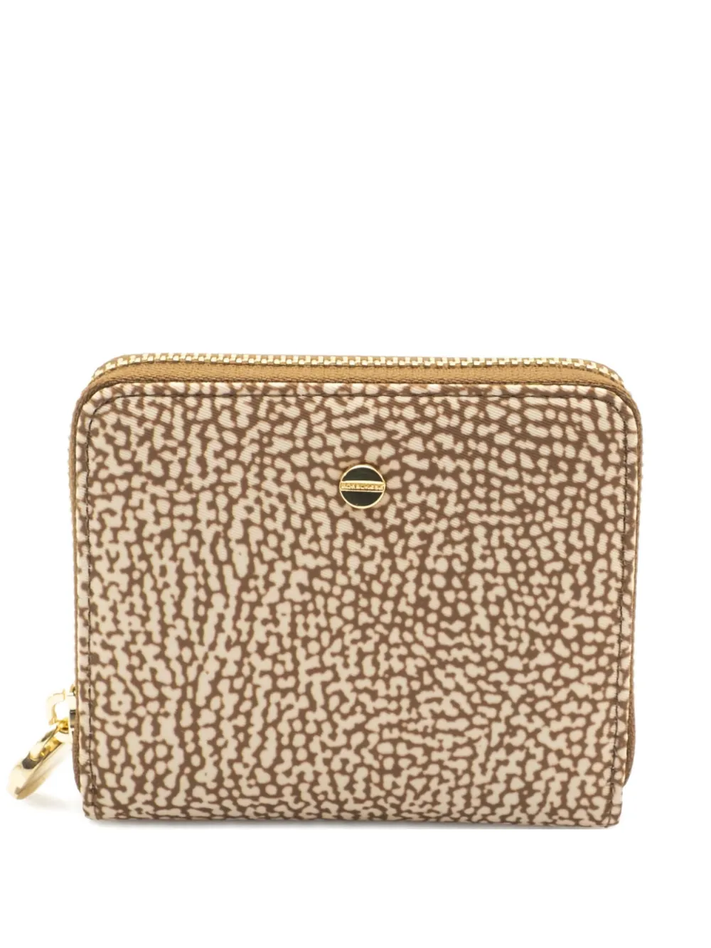 Borbonese medium Classica zip-around wallet | Neutrals | Image 1