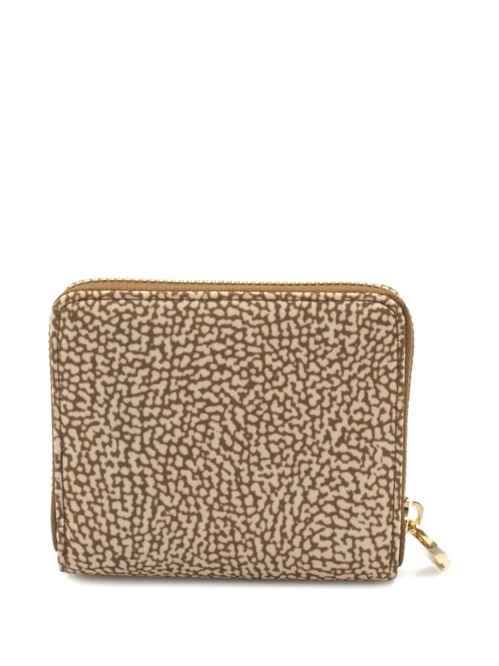Borbonese medium Classica zip-around wallet - Beige