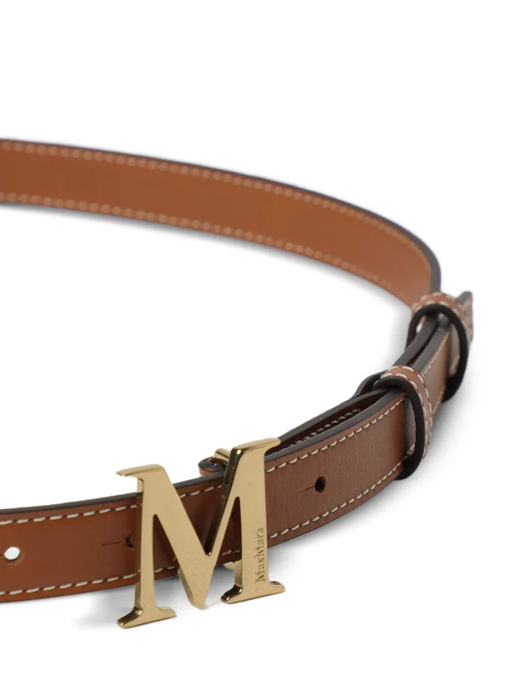 Max Mara cinturón con hebilla del logo | Image 2