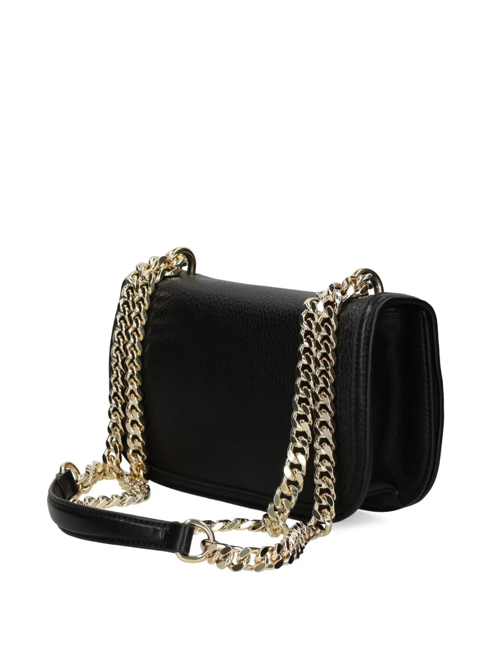 Just Cavalli Logo-plaque Cross Body Bag In Black