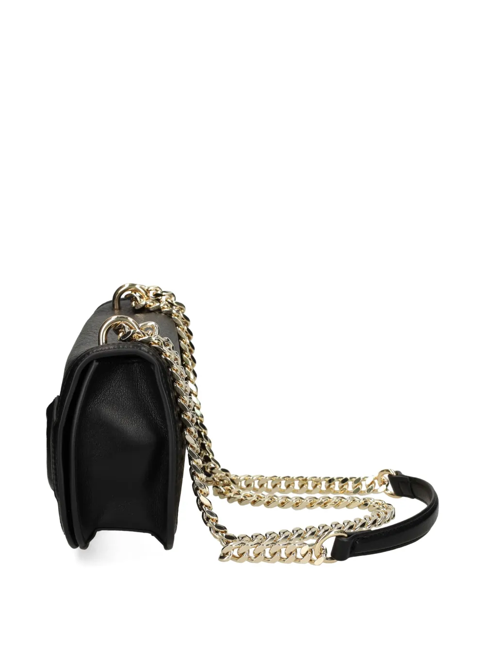 Just Cavalli Logo-plaque Cross Body Bag In Black